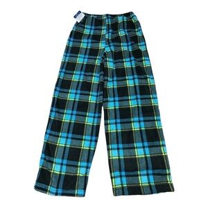 Mad Dog Plaid Fleece Sleep Pants Size M